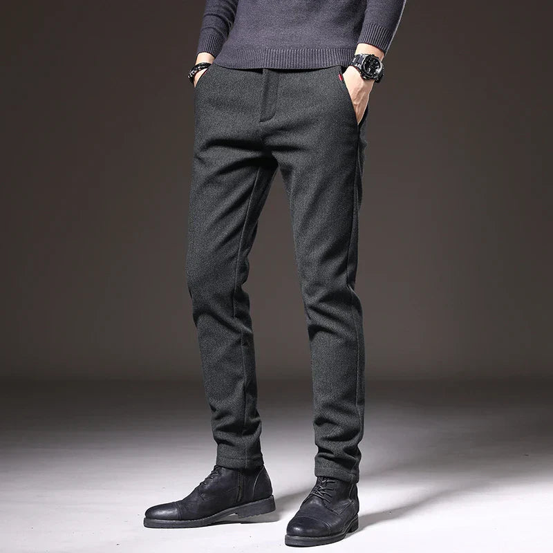Men's - Pants - Slim Fit - Stretch Fabric - Perfect for Stylish Everyday Wear