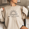 Fashionable oversized jumper ‘Be The Light’