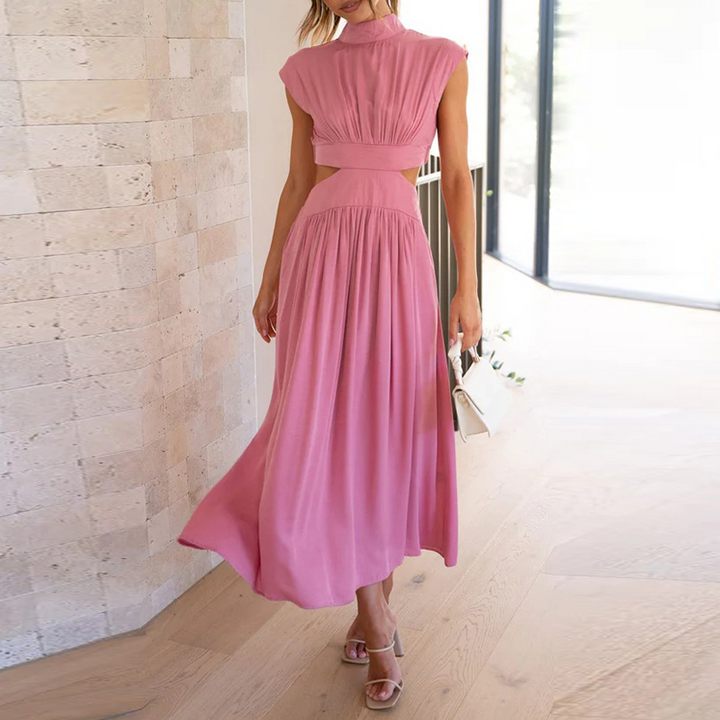 Women's - Sleeveless Backless Maxi Dress - Elegant Summer Style - Perfect for Parties and Casual Outings