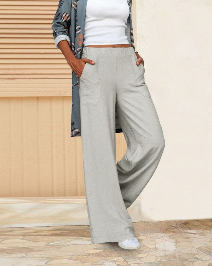 Single-coloured trousers