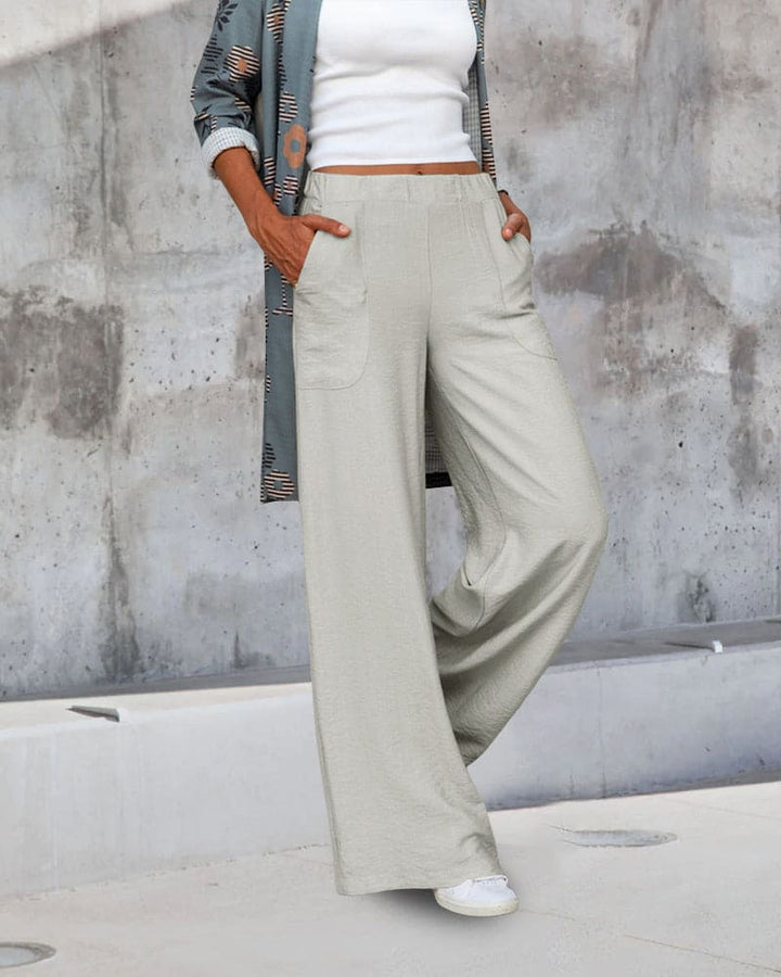 Single-coloured trousers