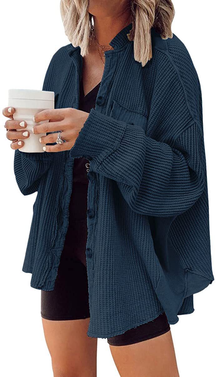 Margot™ shirt jacket with button placket