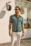 Retro 70s striped vintage shirt