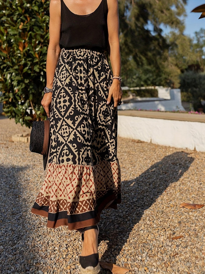 Comfortable long skirt