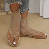Women's - Rhinestone Sandals - Comfortable Toe Separators, Lightweight & Breathable for All-Day Style
