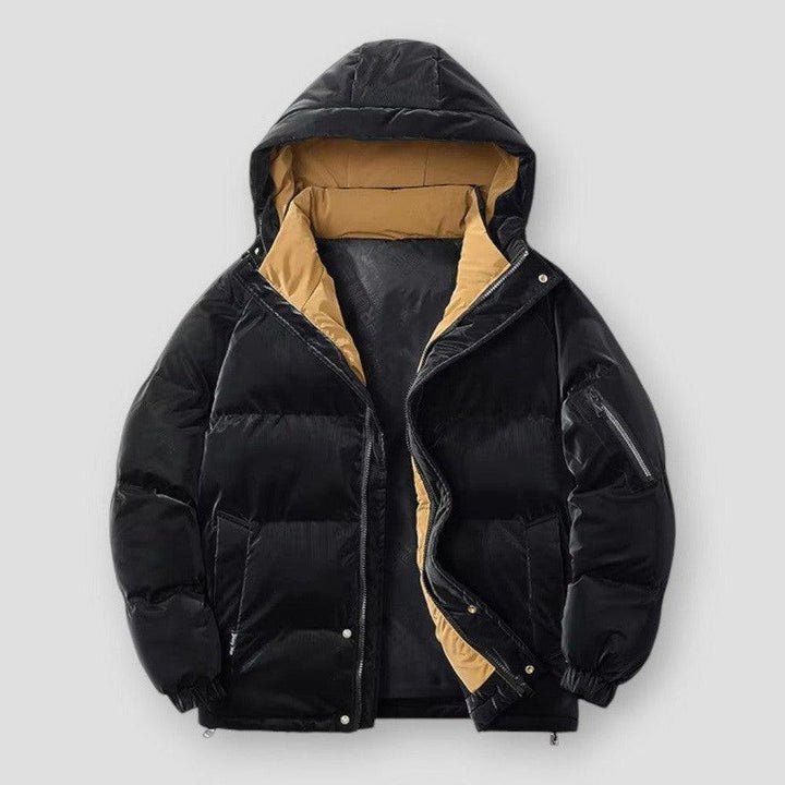 Men - Hooded Jacket - Warm and Stylish - Perfect for Outdoor Activities