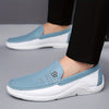 Men's - Slip-On Shoes - Comfortable Non-Slip Loafers with Colour Block Design - Perfect Everyday Footwear