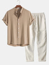 Shirt and Pants Linen Set