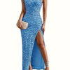 Off-the-shoulder bodycon party dress for women in a lovely style