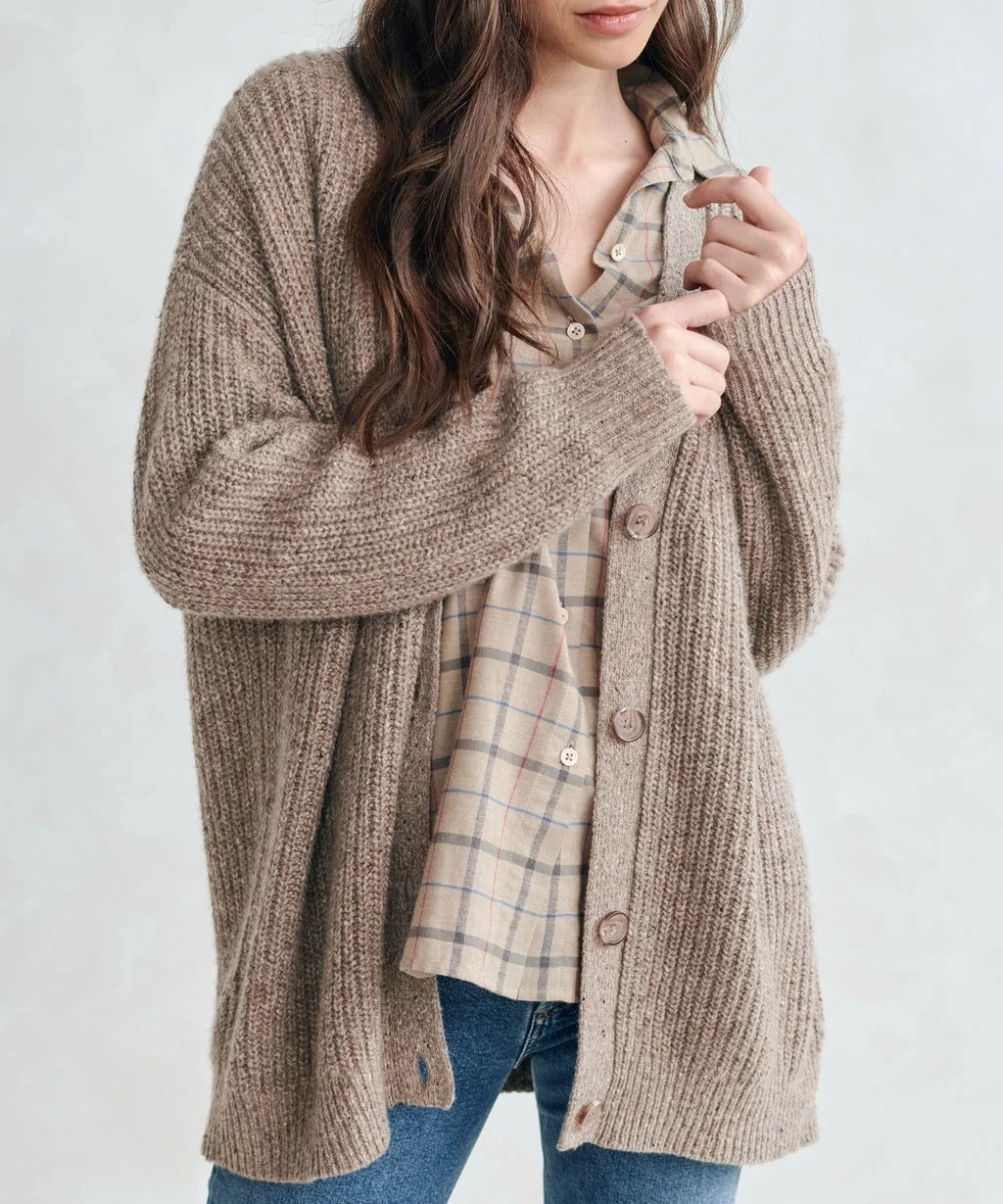 Cashmere cocoon cardigan