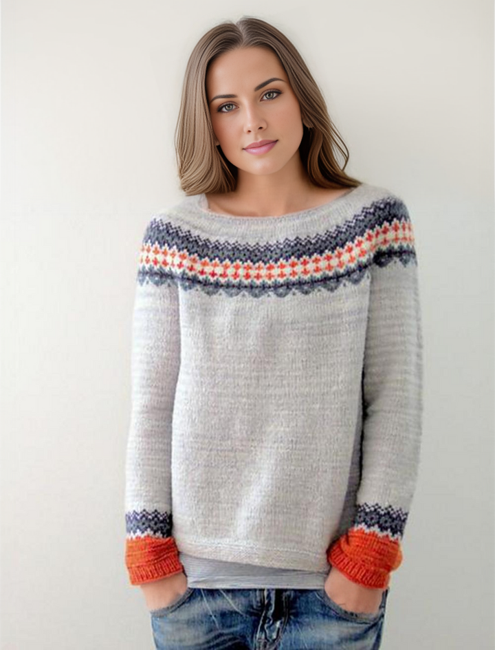 Jumper with Nordic elegance