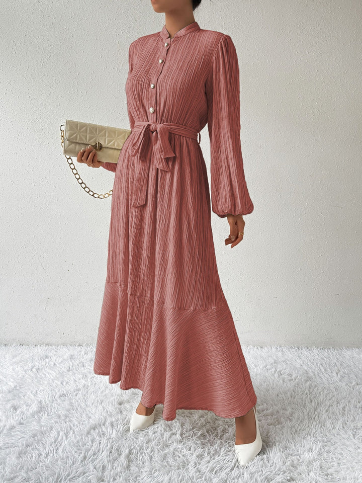 Women's - Elegant Long Sleeve Dress - Stylish Design - Perfect for Any Occasion - Women's Fashion