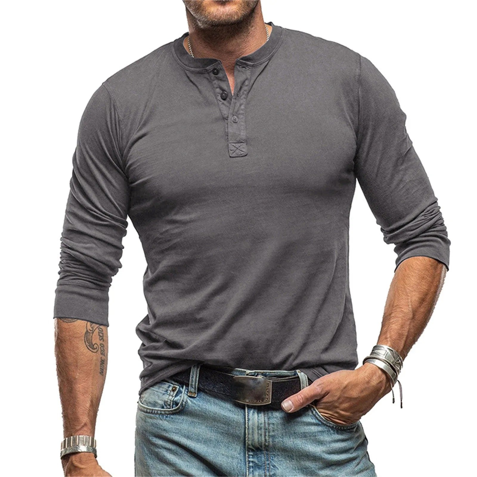 Men - Shirt - Vintage Style - Cotton Blend