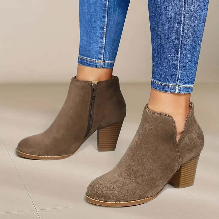 Women's - Comfortable Ankle Boots - Durable Material - Stylish Design - Supportive Fit