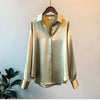 Ladies shirt satin