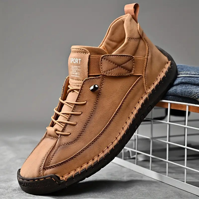 Men's - Sneakers - Leather - Stylish, Comfortable, and Durable Footwear for Everyday Wear