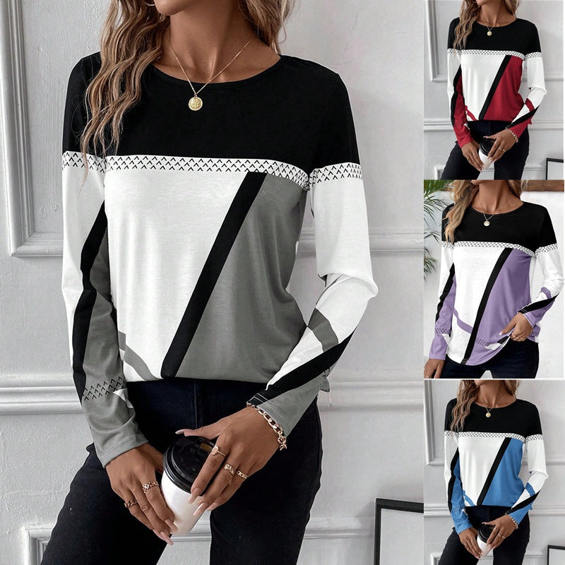 Long-sleeved loose shirt