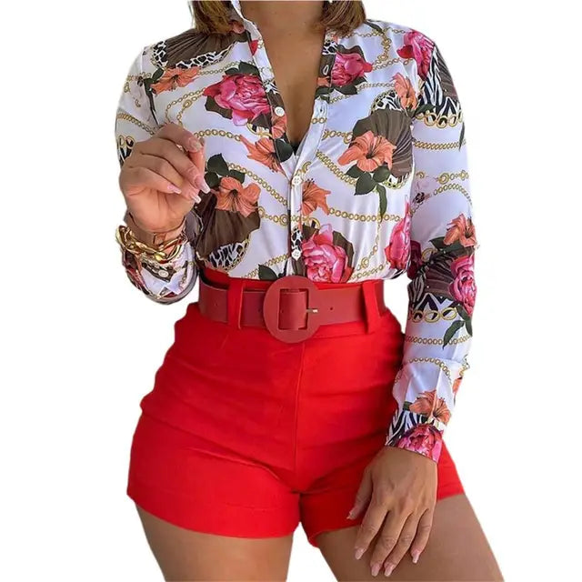 Floral blouse