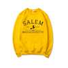 Casual sweatshirt with Salem Massachusetts design - women's jumper