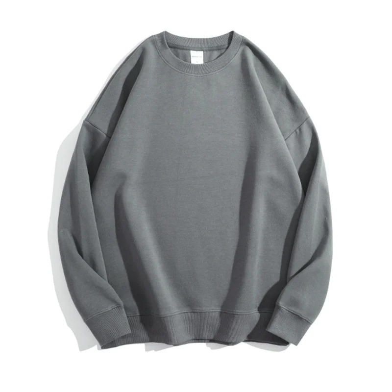 Basic sweatshirt with a round neckline for everyday comfort