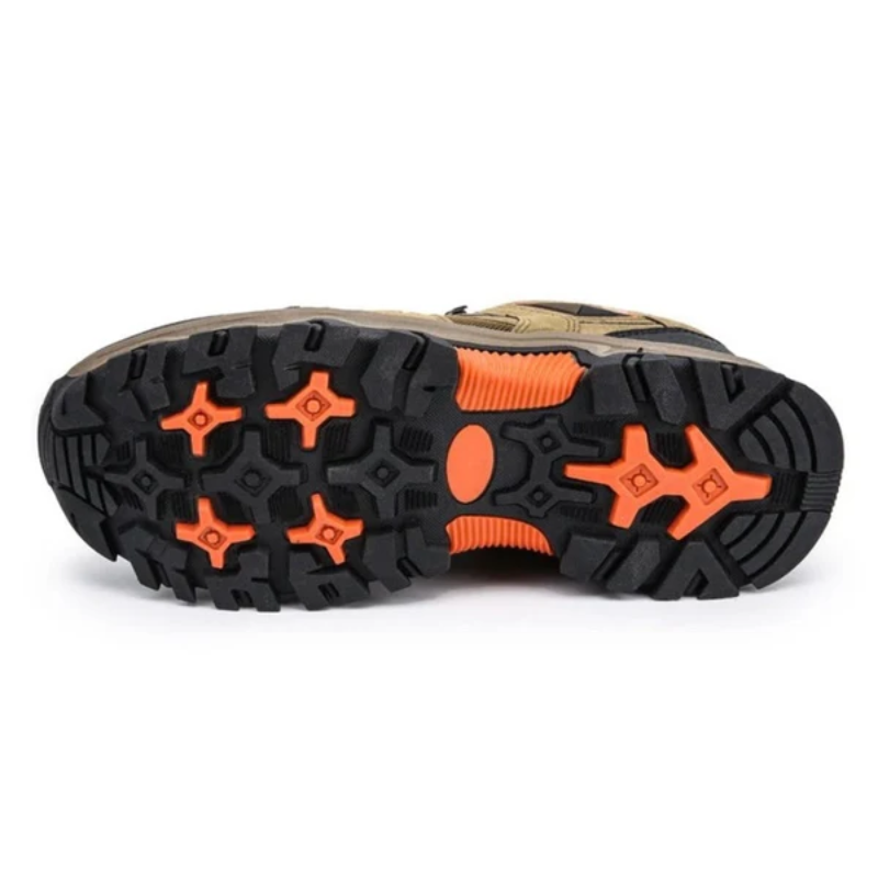 Men's - Lace-Up Hiking Shoes - Durable & Comfortable