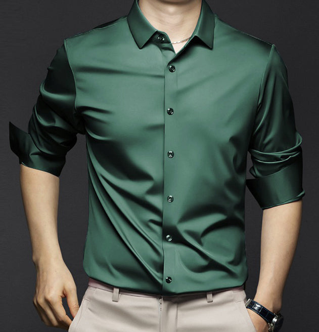 Crease-resistant men's shirt