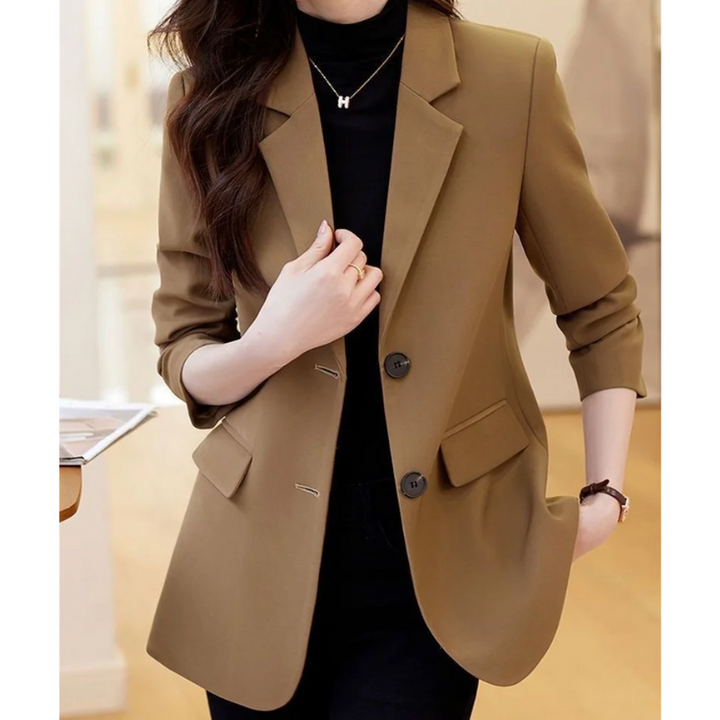 Elegant ladies' blazer with double-button fastening