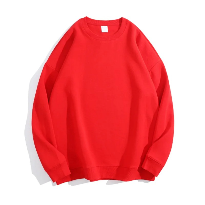 Basic sweatshirt with a round neckline for everyday comfort