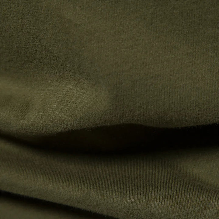 Men's - Patchwork Shirt - Round Neck & Long Sleeves - Trendy Style for Every Occasion