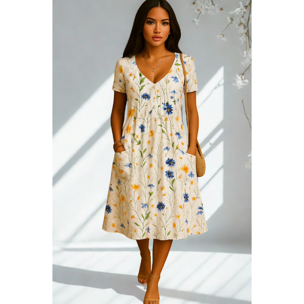 Hanna™ - Beautiful midi dress