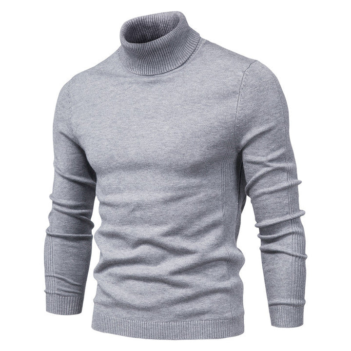 Men's Turtleneck Basic Cashmere Base Sweater