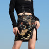 Foreign Trade Women Chinese Style Retro Embroidery Skirts