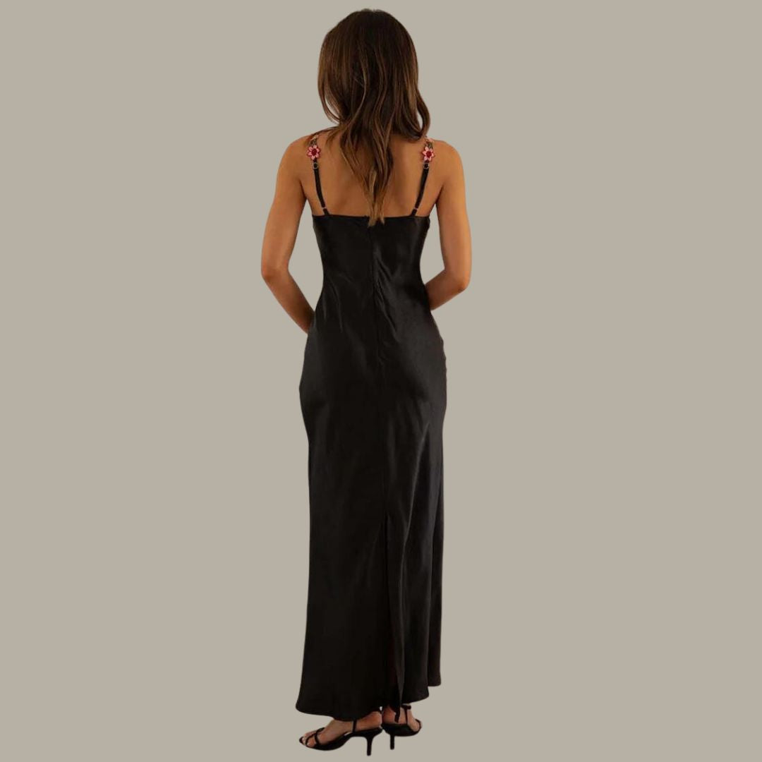 Satin slip dress