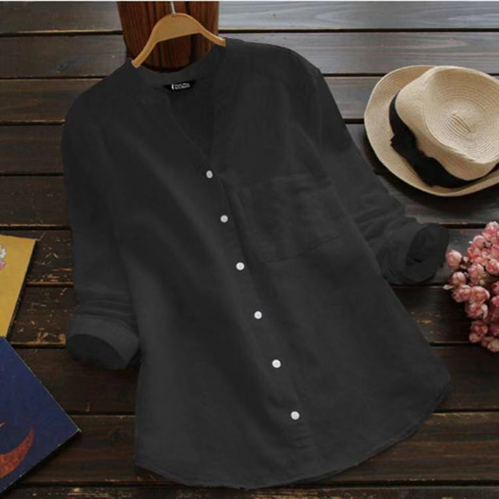 Casual linen and cotton shirt