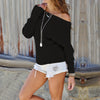 Trendy long-sleeved blouse and jumper for women