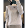 Soft Knitted Ladies Sweater with Sparkling Details