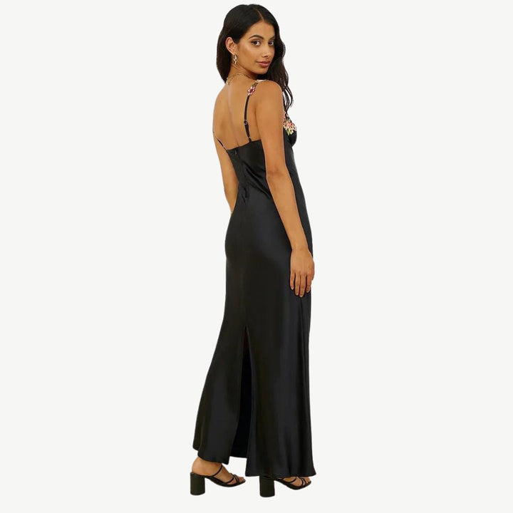 Satin slip dress