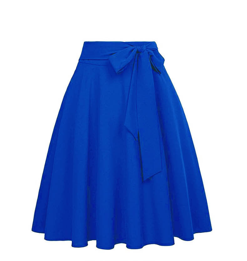 Ladies bust pleated skirt