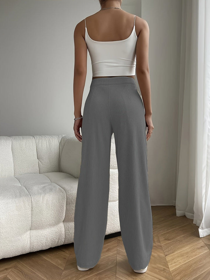 Casual cord trousers