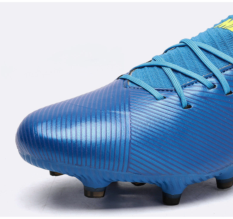 Modern outdoor high-top football boots