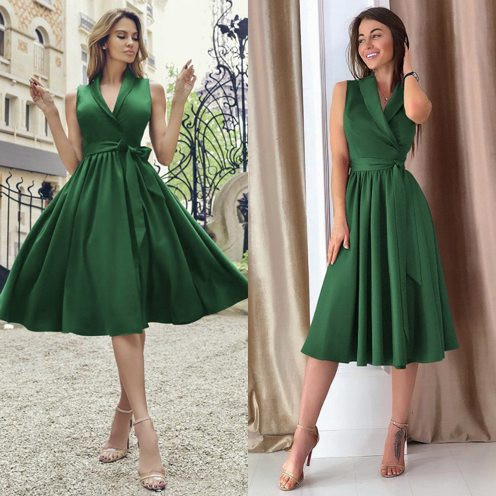 Timeless This Midi Dress Casual sleeveless belted dress