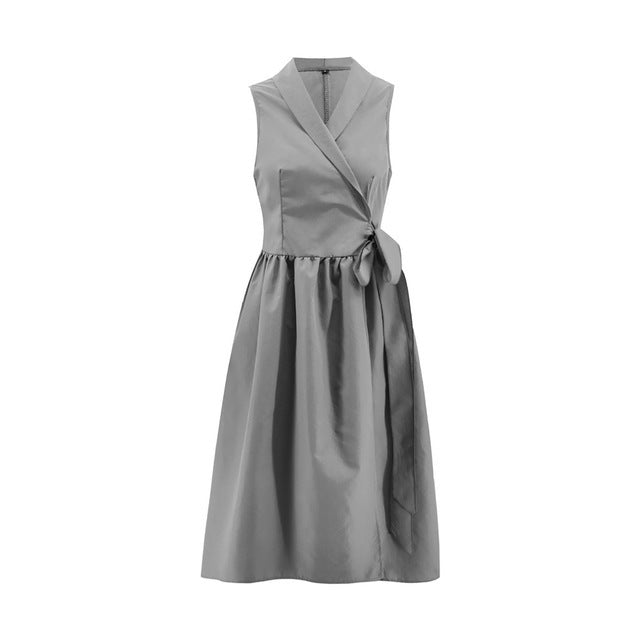 Timeless This Midi Dress Casual sleeveless belted dress