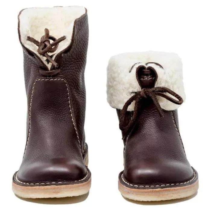 Women's - Winter Boots - Fur-Lined & Waterproof - Stylish Cold Weather Footwear