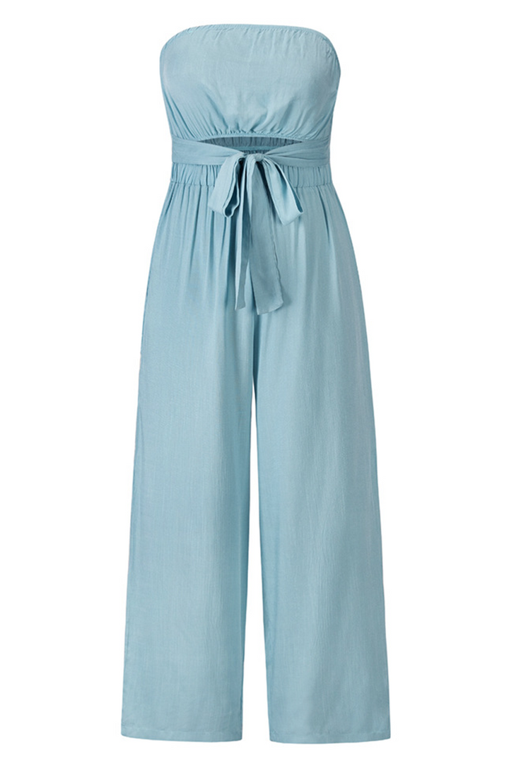 Casual strapless jumpsuits