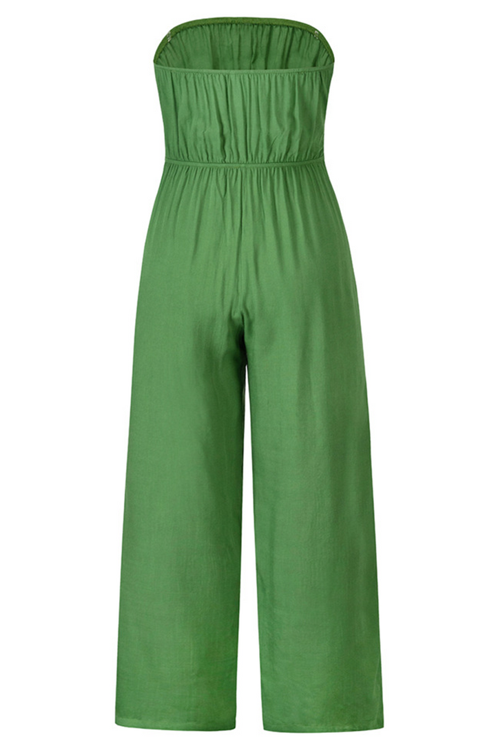 Casual strapless jumpsuits