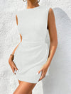 Women's - Monochrome Casual Dress - Soft Fabric - Stylish Everyday Wear - Perfect for Any Occasion