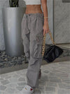 Baggy cargo trousers