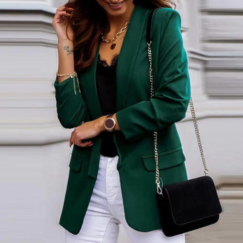 Chic long-sleeved ladies' blazer