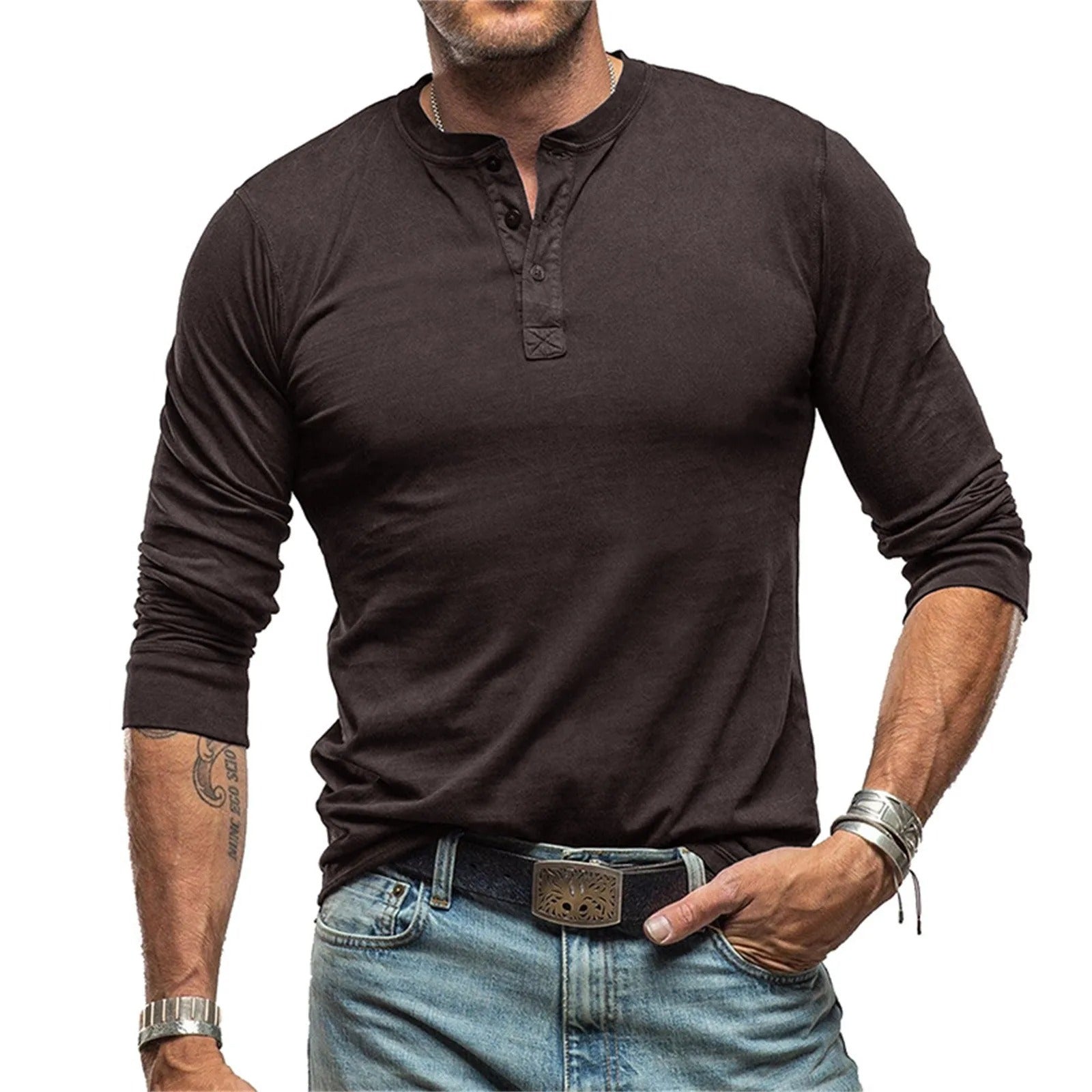 Men - Shirt - Vintage Style - Cotton Blend
