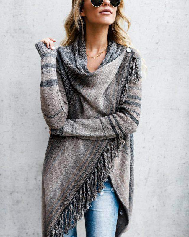 Malia™ autumn and winter mid-length cardigan
